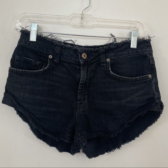 Carmar Black Washed Jean Shorts - Picture 3 of 7